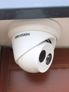 A second HIKVision camera installed by Cabletec Services in Perth